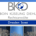 Logo, BKD Boin Küseling Diehl, Rechtsanwaltskanzlei in Dresden