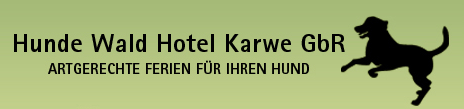 Hunde Wald Hotel Karwe
